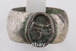 TANKMANs Ring TANK Wehrmacht PANZER Soldiers AMULET Jewelry GERMAN WWII ww2 ARMY