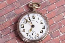 THIEL Pocket Watch WWII Rare Military DH German Army Vintage Made circa 1940's