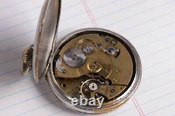 THIEL Pocket Watch WWII Rare Military DH German Army Vintage Made circa 1940's