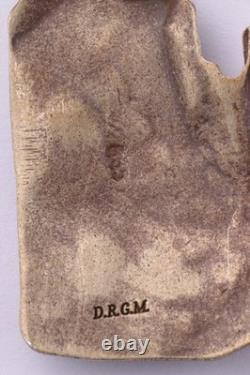 Tank 835 silver WW2 German badge WWII Armored force Pendant Panzer Germany Army