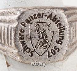 Tank WWII Ring Heavy Panzer Division 507 GERMAN ww2 WEHRMACHT Armored Force ARMY