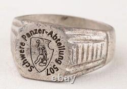 Tank WWII Ring Heavy Panzer Division 507 GERMAN ww2 WEHRMACHT Armored Force ARMY