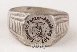 Tank WWII Ring Heavy Panzer Division 507 GERMAN ww2 WEHRMACHT Armored Force ARMY