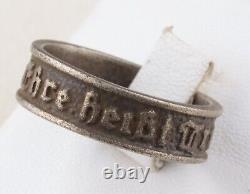 Tankmans WWII Ring GERMAN ww2 TANK Panzer 835 Sterling Silver Army WEHRMACHT Art