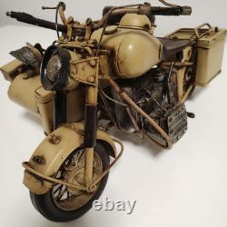 Tin Toy Interior WWII German Army Sidecar Bike