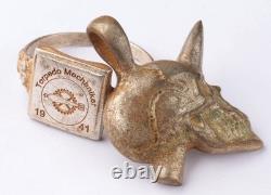 Torpedo mechanic WW2 German ring WWII Germany Army Wehrmacht Skull force Horror