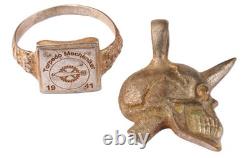 Torpedo mechanic WW2 German ring WWII Germany Army Wehrmacht Skull force Horror