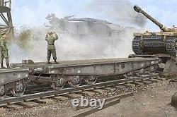 Trumpeter 1/35 Wwii German Army Type Ssyms 80 Armor Transport Flatcar 221
