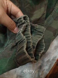 VINTAGE 70s MIL-TEC WWII GERMAN HEER ARMY SPLINTER CAMO REVERSIBLE FIELD