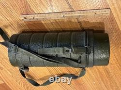 VINTAGE WWII ERA GERMAN ARMY GAS MASK CONTAINER TUBE Drucken GERMANY