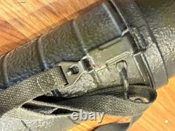 VINTAGE WWII ERA GERMAN ARMY GAS MASK CONTAINER TUBE Drucken GERMANY