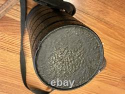 VINTAGE WWII ERA GERMAN ARMY GAS MASK CONTAINER TUBE Drucken GERMANY