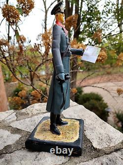 VTG German Field Marshal Erwin Rommel WWII Custom 12 figure Hand Made Arts