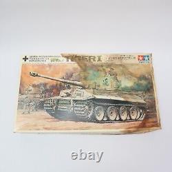 VTG Tamiya 135 Kit Motorized WWII German Army Tiger 59 Ton Heavy Tank MT226 USA