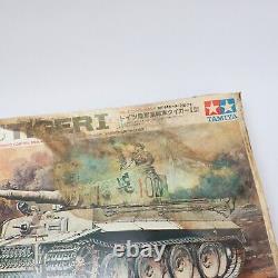 VTG Tamiya 135 Kit Motorized WWII German Army Tiger 59 Ton Heavy Tank MT226 USA