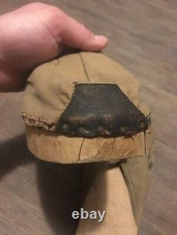 Very Cool German POW Camp Made Shoes, Soldier, Ww 2, Original Army Prisoner