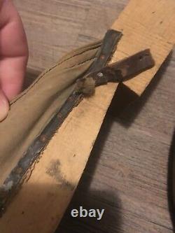 Very Cool German POW Camp Made Shoes, Soldier, Ww 2, Original Army Prisoner