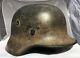 Very Nice Ww2 German M1940 Sd Army Tropical Dak Camo Helmet, Se64, Lot Nr. 446