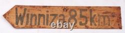 Vinnytsia Winniza German WW2 Road pointer war period WWII Germany Sign Army