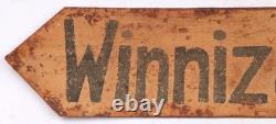 Vinnytsia Winniza German WW2 Road pointer war period WWII Germany Sign Army