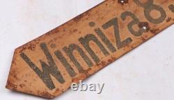 Vinnytsia Winniza German WW2 Road pointer war period WWII Germany Sign Army