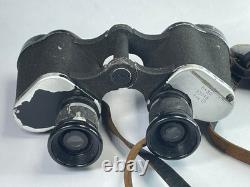 Vintage 1940s WWII German Dienstglas 6x30 Binoculars Military fvx O