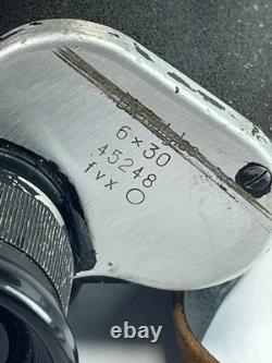 Vintage 1940s WWII German Dienstglas 6x30 Binoculars Military fvx O