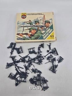 Vintage Airfix WWII HO/OO Army Men Lot with Boxes British German US Marines + More