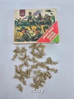 Vintage Airfix WWII HO/OO Army Men Lot with Boxes British German US Marines + More