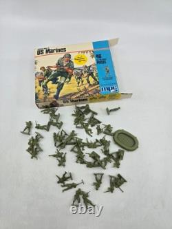 Vintage Airfix WWII HO/OO Army Men Lot with Boxes British German US Marines + More