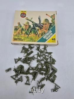 Vintage Airfix WWII HO/OO Army Men Lot with Boxes British German US Marines + More Vintage Airfix WWII HO/OO Army Men Lot with Boxes British German US Marines + More