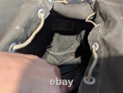 Vintage Austrian Backpack WWII 1940s Military Army Pack Canvas German