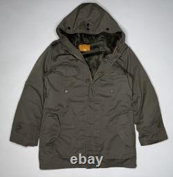 Vintage German Army Olive Drab Lined B. W Parka Jacket 42