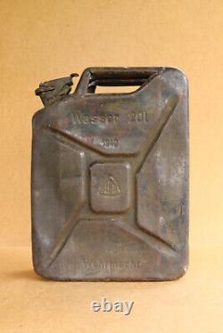 Vintage German Military Wehrmacht Army Jerry Can Wasser Water ABP WWII WW2 1942