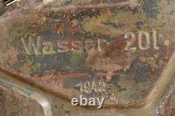 Vintage German Military Wehrmacht Army Jerry Can Wasser Water ABP WWII WW2 1942