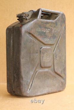 Vintage German Military Wehrmacht Army Jerry Can Wasser Water ABP WWII WW2 1942