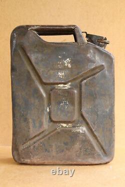 Vintage German Military Wehrmacht Army Jerry Can Wasser Water ABP WWII WW2 1942