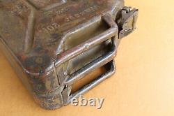 Vintage German Military Wehrmacht Army Jerry Can Wasser Water ABP WWII WW2 1942