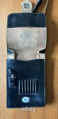 Vintage Original M1935 WW2 German Army Uniform Map Case Excellent Made Austria