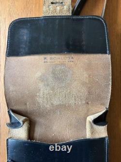 Vintage Original M1935 WW2 German Army Uniform Map Case Excellent Made Austria