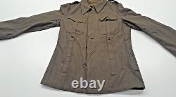 Vintage Post WWII German Army Wool Coat & Waterproof Pants G. O. Bucking-Alsfeld