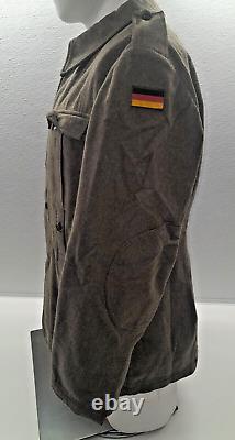 Vintage Post WWII German Army Wool Coat & Waterproof Pants G. O. Bucking-Alsfeld