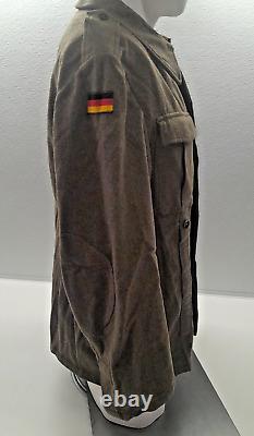 Vintage Post WWII German Army Wool Coat & Waterproof Pants G. O. Bucking-Alsfeld