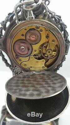 Vintage Rare Military WWII 1942 German Army Pocket Watch