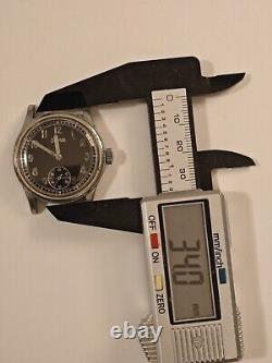 Vintage SILVANA German Army Wehrmacht Military DH Watch Wristwatch Ticking WW2