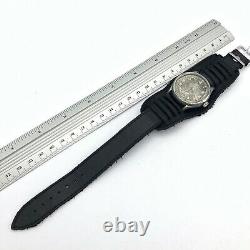 Vintage Swiss Watch ARSA DH Mechanical Black WW2 Military German Army SERVICED
