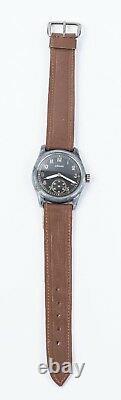 Vintage Swiss Watch BUREN German Army Military WW2 Büren