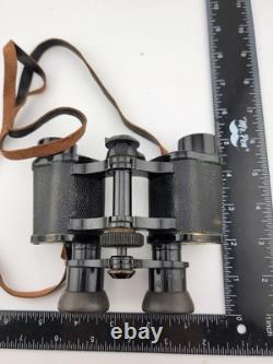 Vintage WW2 GERMAN Hensoldt Wetzlar 8x24 Small Field Binoculars W Original Case