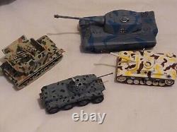 Vintage WWII Collectible German Tanks Roco DBMG Toy Military Army Mattel Tank