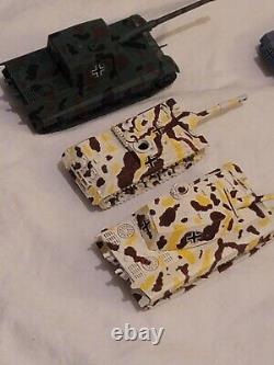 Vintage WWII Collectible German Tanks Roco DBMG Toy Military Army Mattel Tank